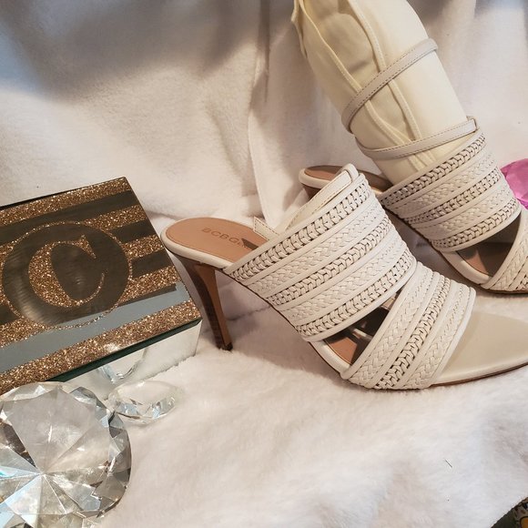 BCBGeneration Karli Sandal in CHALK COLOR - Picture 3 of 11